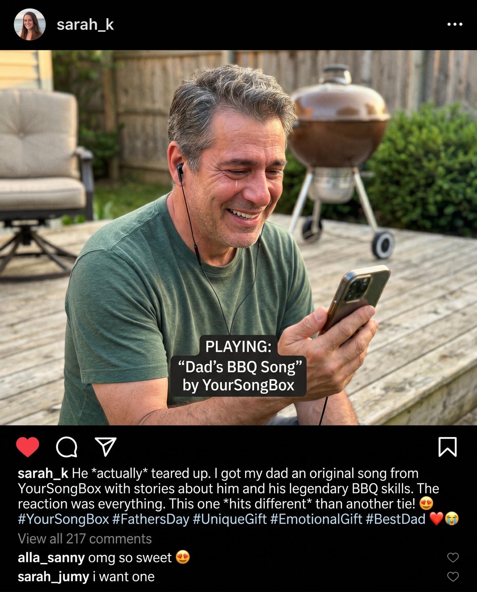 A quiet moment of remembrance