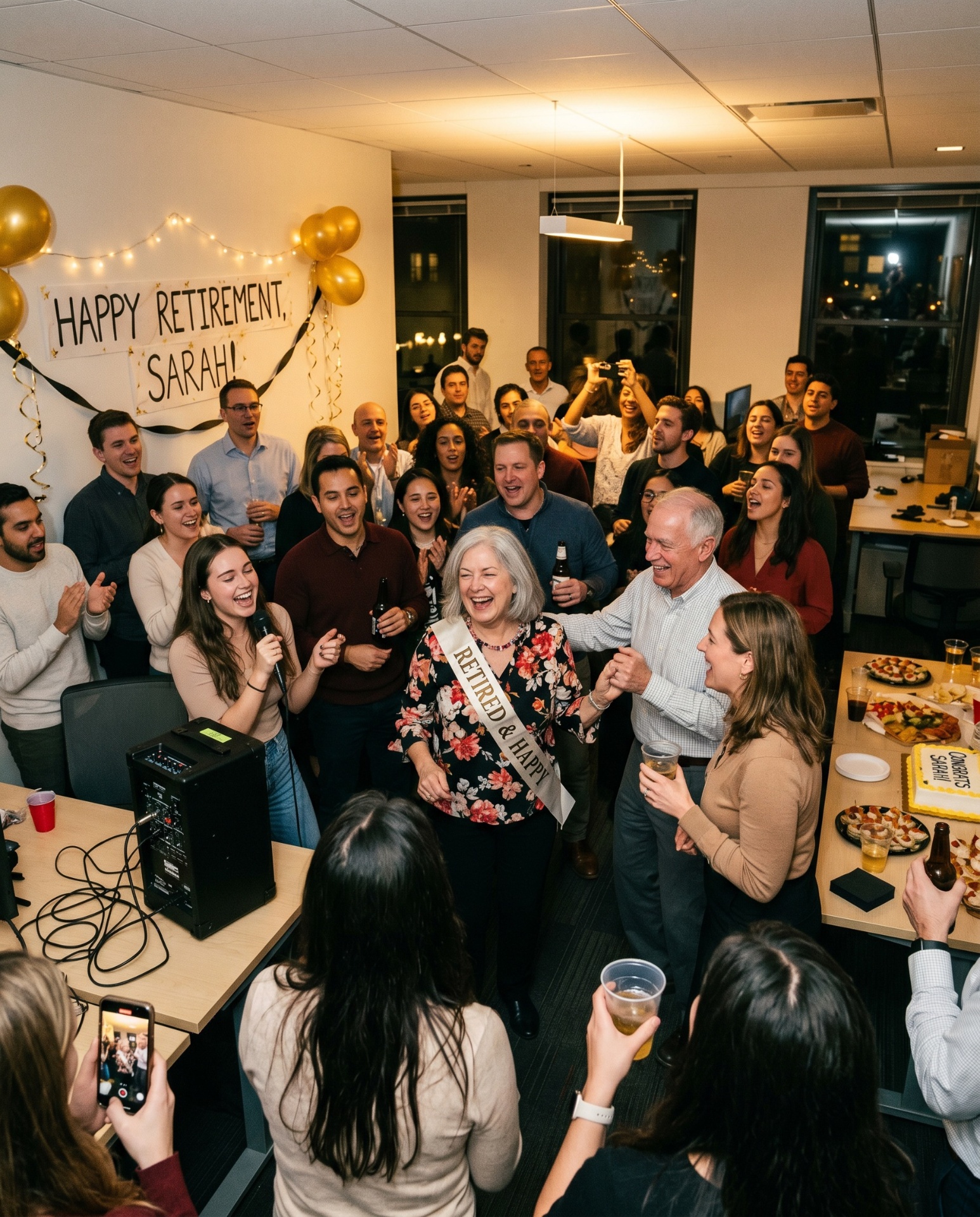 Celebrating a meaningful retirement moment